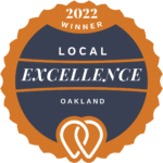 local excellence oakland - 2022 winner badge